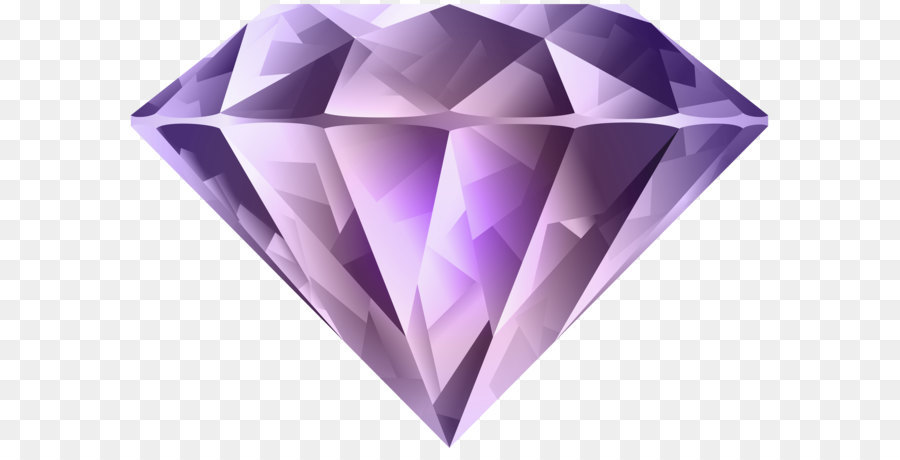 Diamond Purple Clip art - Purple Diamond Transparent PNG Clip Art Image png download - 8000*5568 - Free Transparent Diamond png Download.