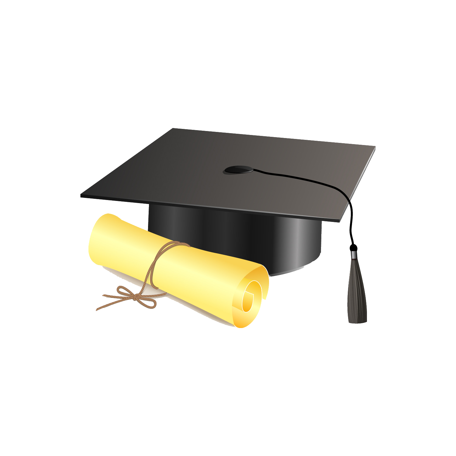 Square academic cap Graduation ceremony Diploma Clip art - Bachelor cap ...