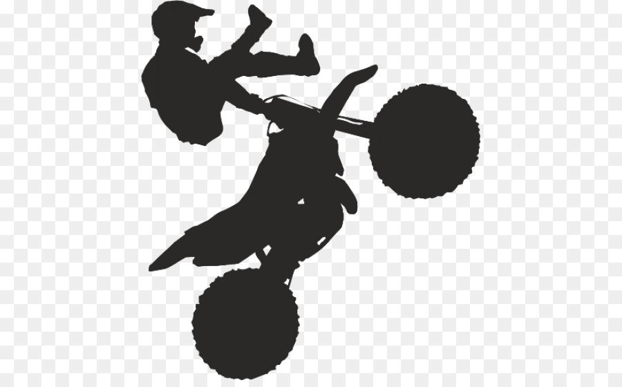 Freestyle motocross Motorcycle Silhouette - motocross png download - 550*550 - Free Transparent Motocross png Download.