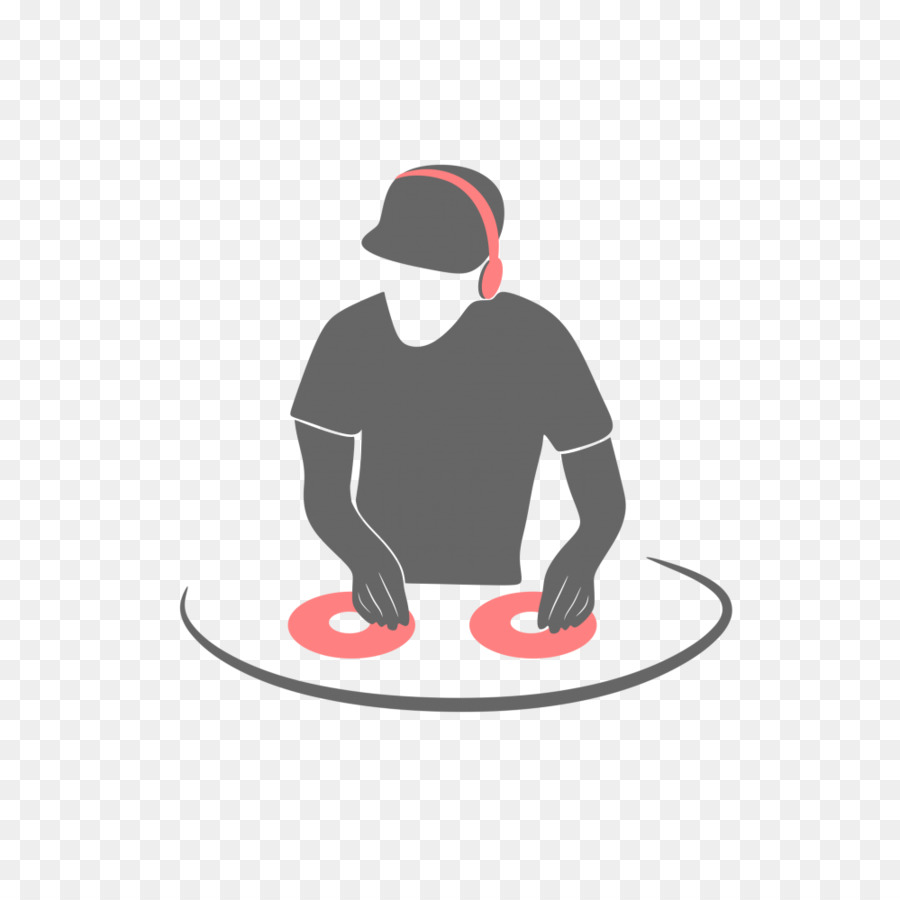 Logo Disc jockey - Silhouette png download - 999*999 - Free Transparent  png Download.