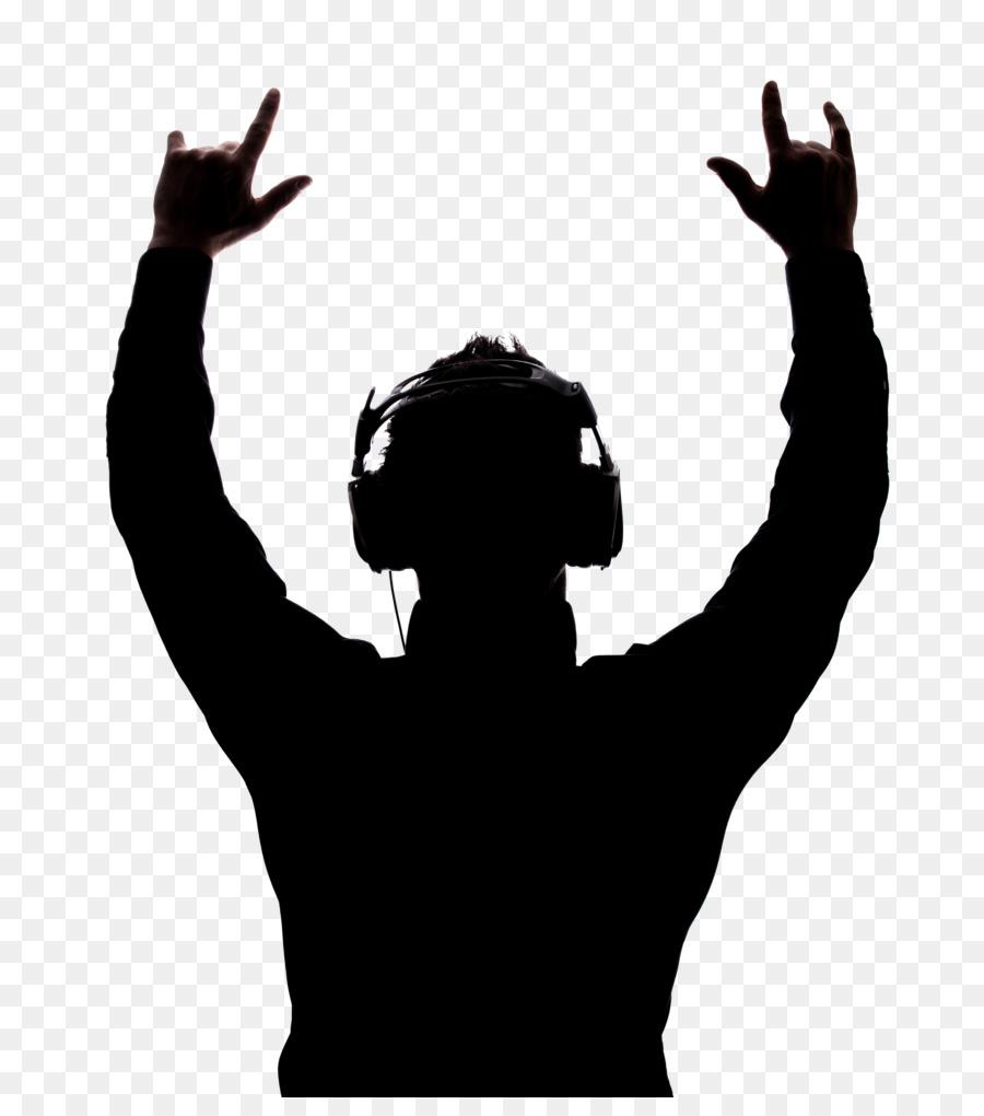 Disc jockey Stock photography Silhouette Royalty-free - silhouette png download - 3744*4172 - Free Transparent Disc Jockey png Download.
