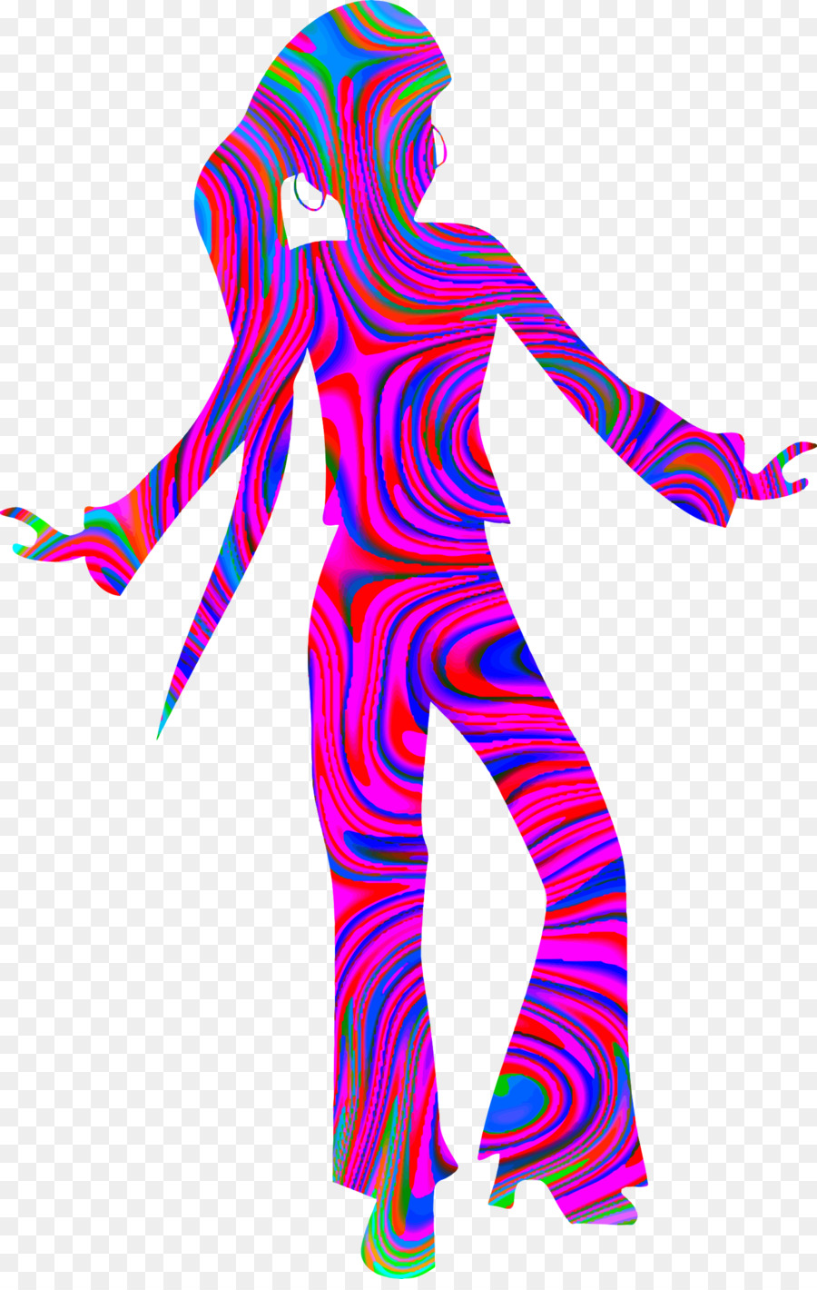 Dance Disco Silhouette Clip art - disco png download - 1534*2400 - Free Transparent  png Download.
