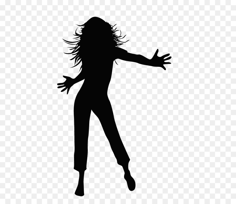 Dance Silhouette Drawing Clip art - zumba dance  fitness png download - 500*777 - Free Transparent  png Download.