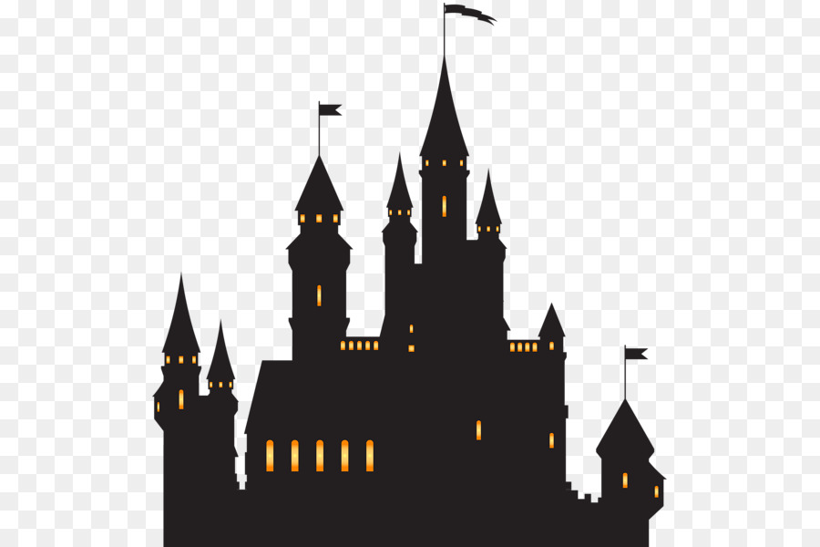 Castle Silhouette - Castle Silhouettes Cliparts png download - 580*600 - Free Transparent Castle png Download.