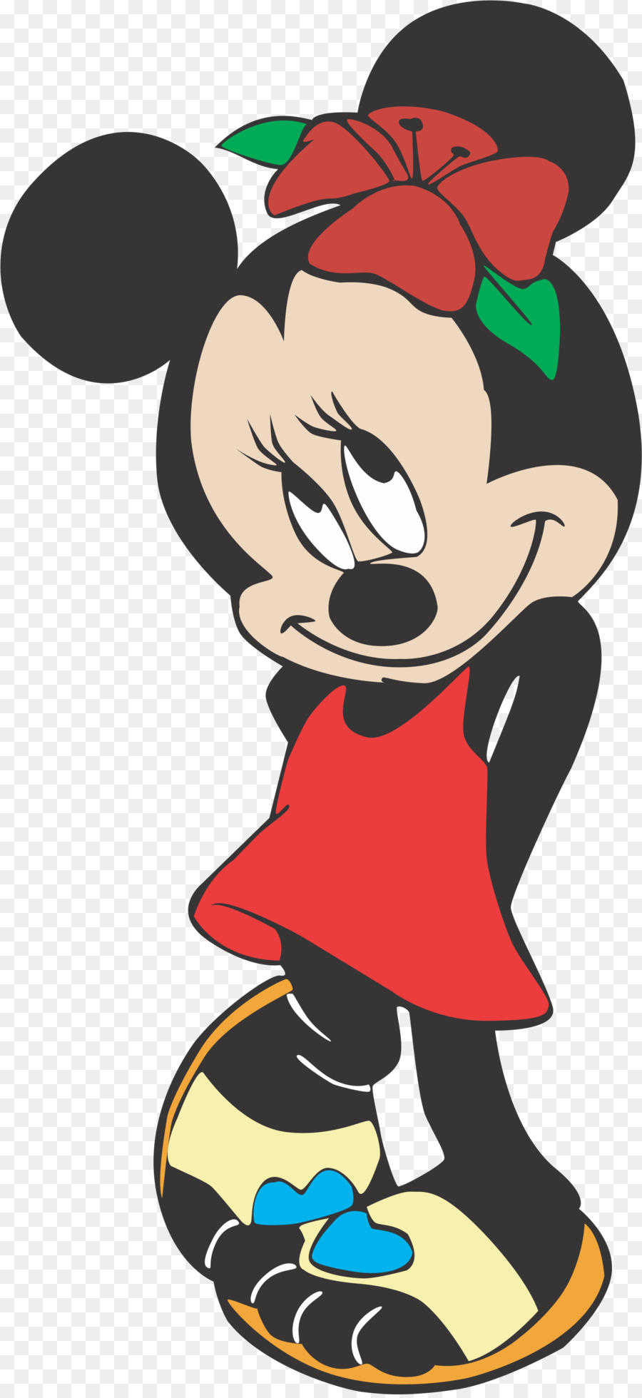 Minnie Mouse Mickey Mouse Donald Duck The Walt Disney Company - disney pluto png download - 1581*3434 - Free Transparent Minnie Mouse png Download.