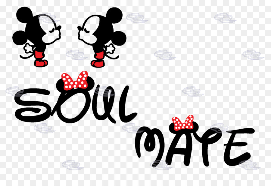 Mickey Mouse Minnie Mouse T-shirt Soulmate The Walt Disney Company - Just Married png download - 1013*697 - Free Transparent Mickey Mouse png Download.