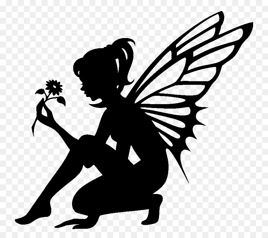 Disney Fairies Tooth Fairy Black and white Clip art - Fairy png download - 800*800 - Free Transparent Disney Fairies png Download.