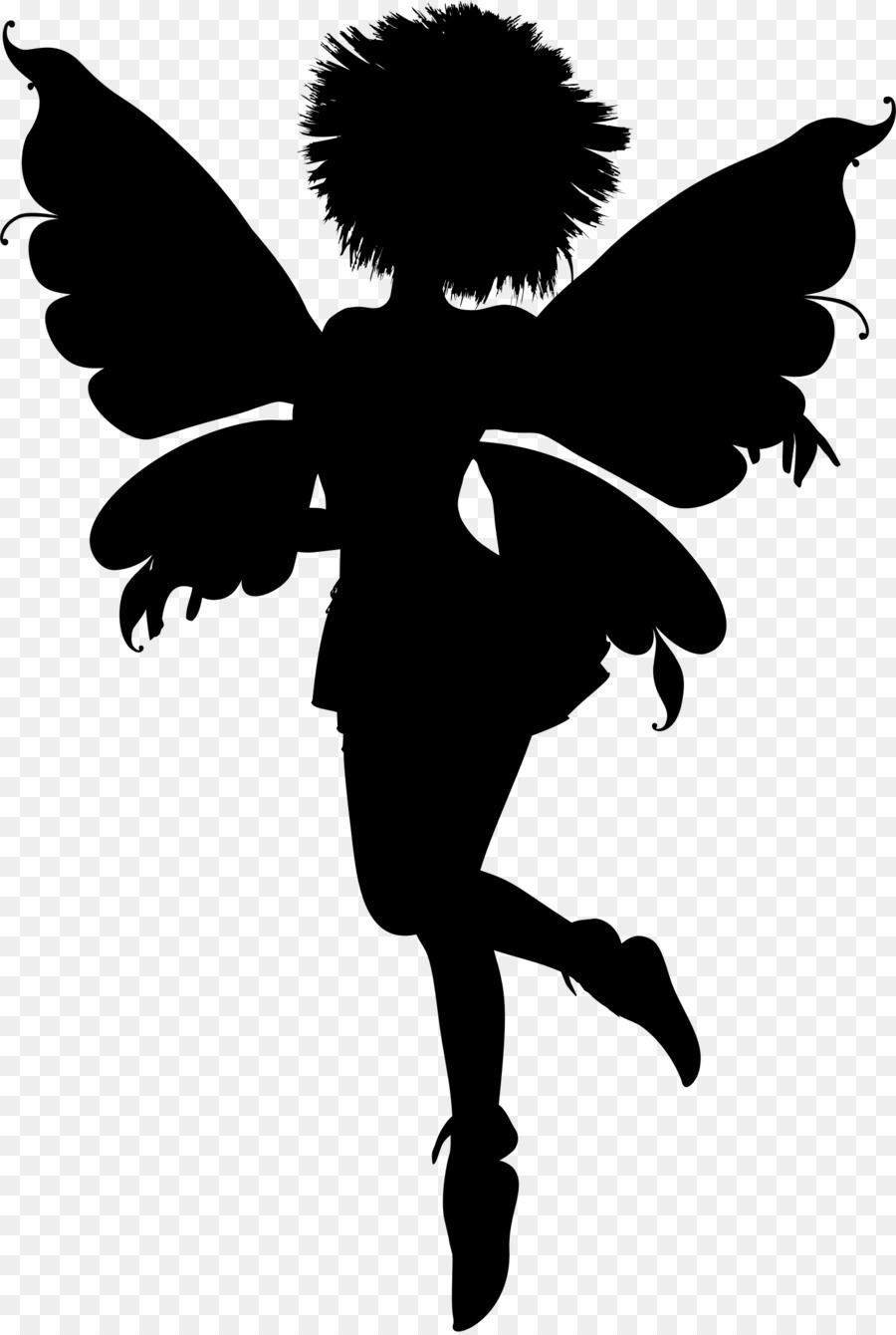 Fairy Silhouette AutoCAD DXF - tooth fairy png download - 1484*2204 - Free Transparent Fairy png Download.
