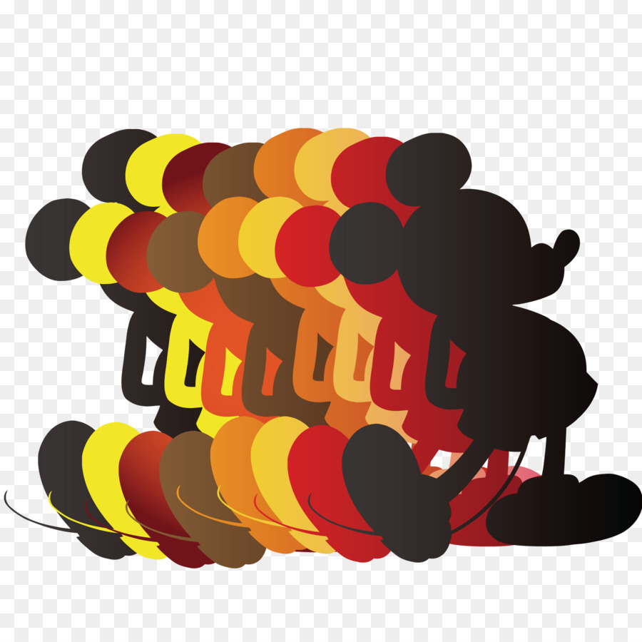 Mickey Mouse Adobe Illustrator - Mickey Mouse silhouette Vector Art png download - 2000*2000 - Free Transparent Mickey Mouse png Download.