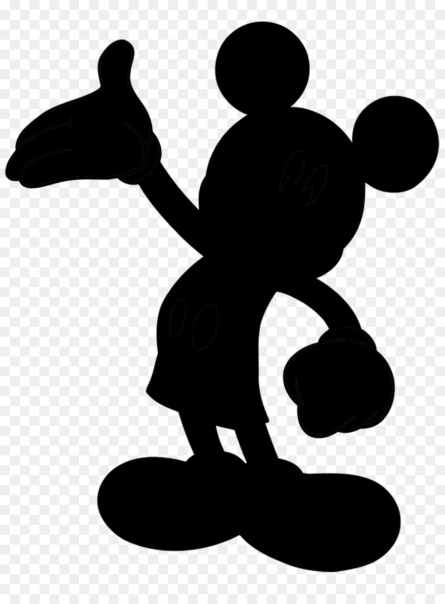 Mickey Mouse Silhouette Minnie Mouse Pluto Art - png download ...