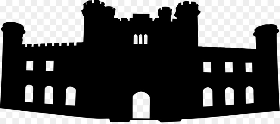 Lowther Castle & Gardens Image Portable Network Graphics Clip art Silhouette - disneyland transparent png monochrome photography png download - 2344*1030 - Free Transparent Lowther Castle  Gardens png Download.