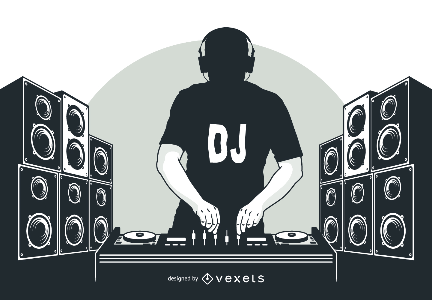 Disc jockey DJ mix Nightclub - DJ PNG Transparent Image png download -  1441*1000 - Free Transparent png Download. - Clip Art Library