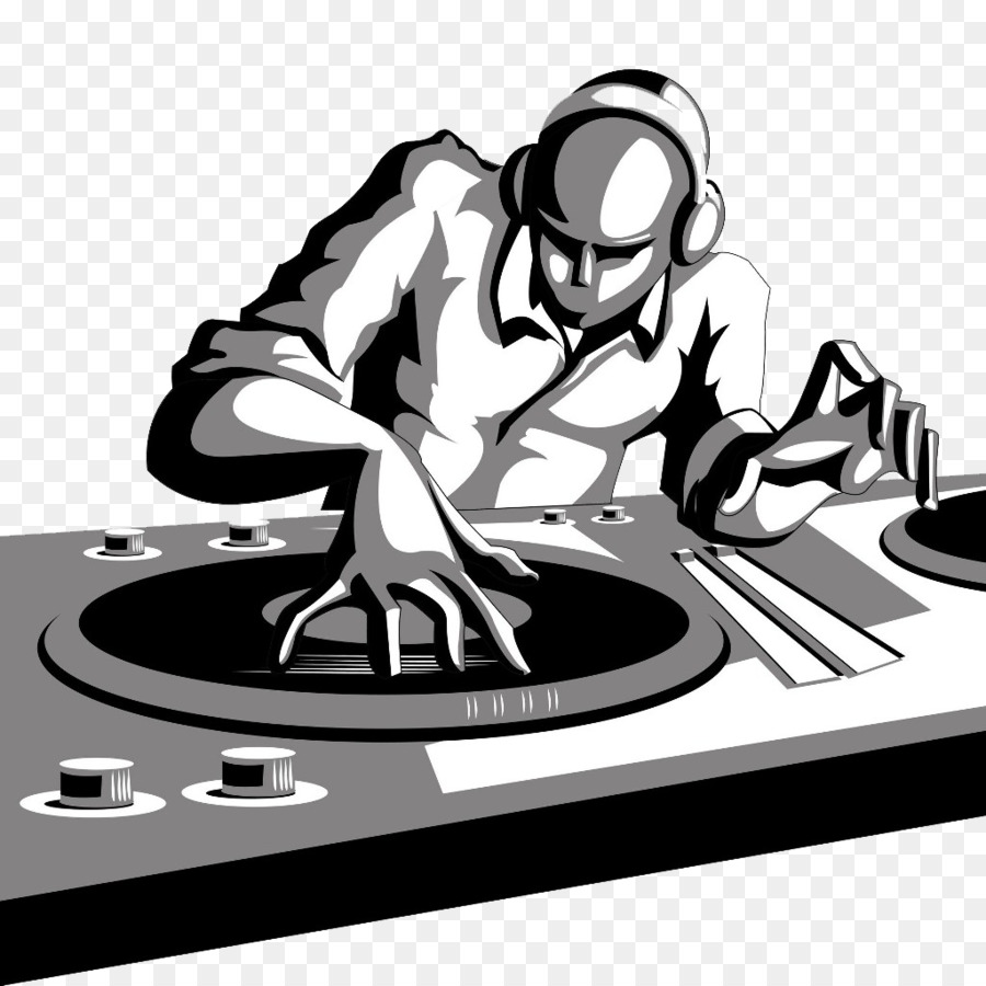 Disc jockey DJ mixer Cartoon Clip art - Rap PNG File png download - 1024*1024 - Free Transparent  png Download.