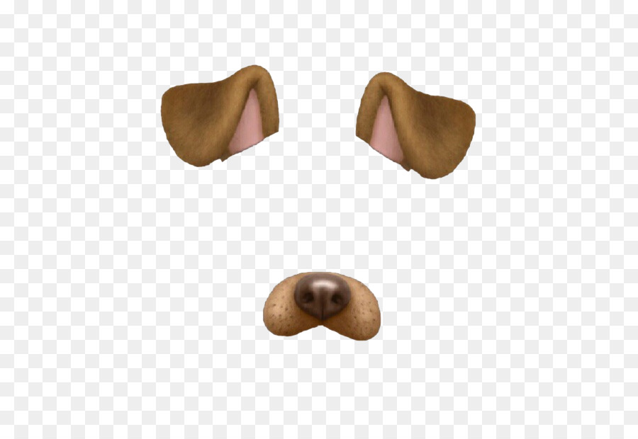 Dog Puppy Snapchat Cat We Heart It - Dog ear dog nose sticker png download - 660*607 - Free Transparent Dog png Download.