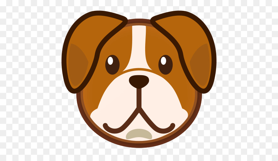 Dog Puppy Smiley Face Clip art - faces png download - 512*512 - Free Transparent Dog png Download.