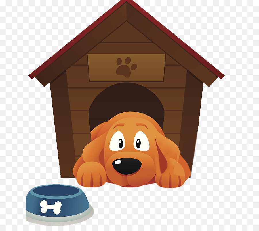 Dog Houses Pet sitting Kennel Clip art - A puppy lying on the ground waiting for something in the physical png download - 722*800 - Free Transparent Dog png Download.
