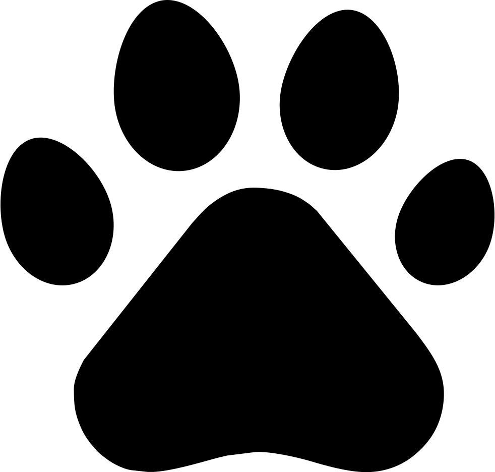 Dog Paw Silhouette Clip art - Dog png download - 982*936 - Free ...