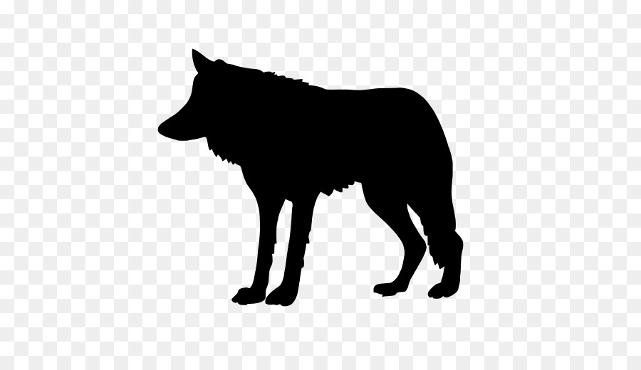 Dog Vector graphics Clip art Illustration Black wolf -  png download - 512*512 - Free Transparent Dog png Download.