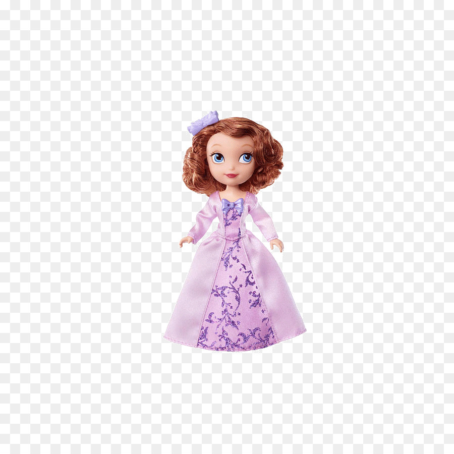 Sofia the First Doll Dress Toy Gown - Purple doll png download - 553*888 - Free Transparent Sofia The First png Download.