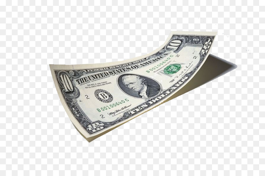 United States Dollar Money Banknote Exchange rate United States ten-dollar bill - A tilt of dollar bills png download - 800*598 - Free Transparent United States Dollar png Download.