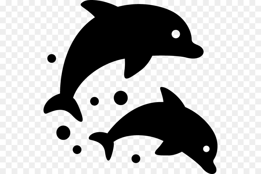 Monochrome painting Silhouette Drawing ????? - Dolphin silhouette png download - 600*600 - Free Transparent Monochrome Painting png Download.