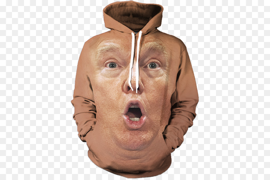 Hoodie Donald Trump Tracksuit T-shirt All over print - kim jong-un png download - 600*600 - Free Transparent Hoodie png Download.