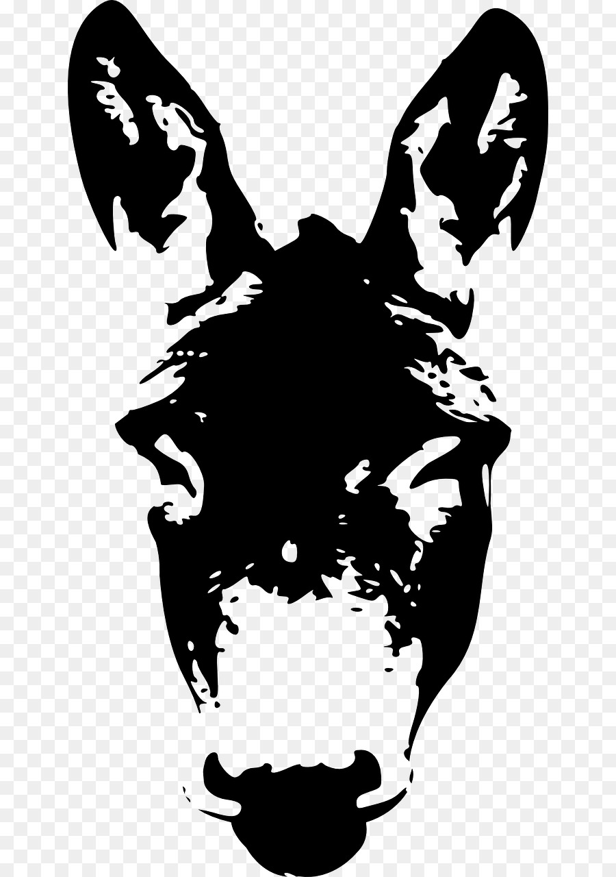 Donkey Mule Drawing Silhouette - donkey png download - 702*1280 - Free Transparent Donkey png Download.