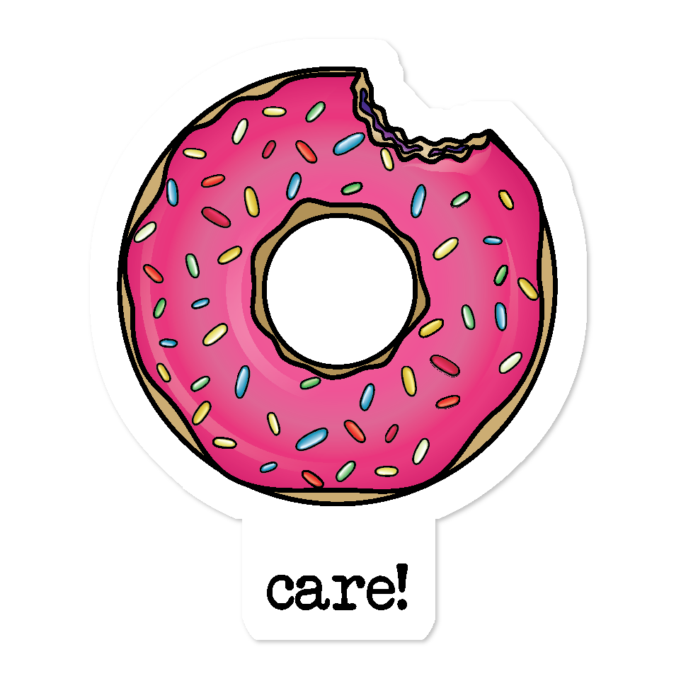 Donuts Sticker Adhesive Redbubble - donuts clipart png download - 962*962 -  Free Transparent Donuts png Download. - Clip Art Library