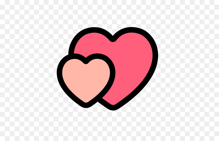 Drawing Heart Clip art - Double Heart png download - 525*564 - Free Transparent  png Download.