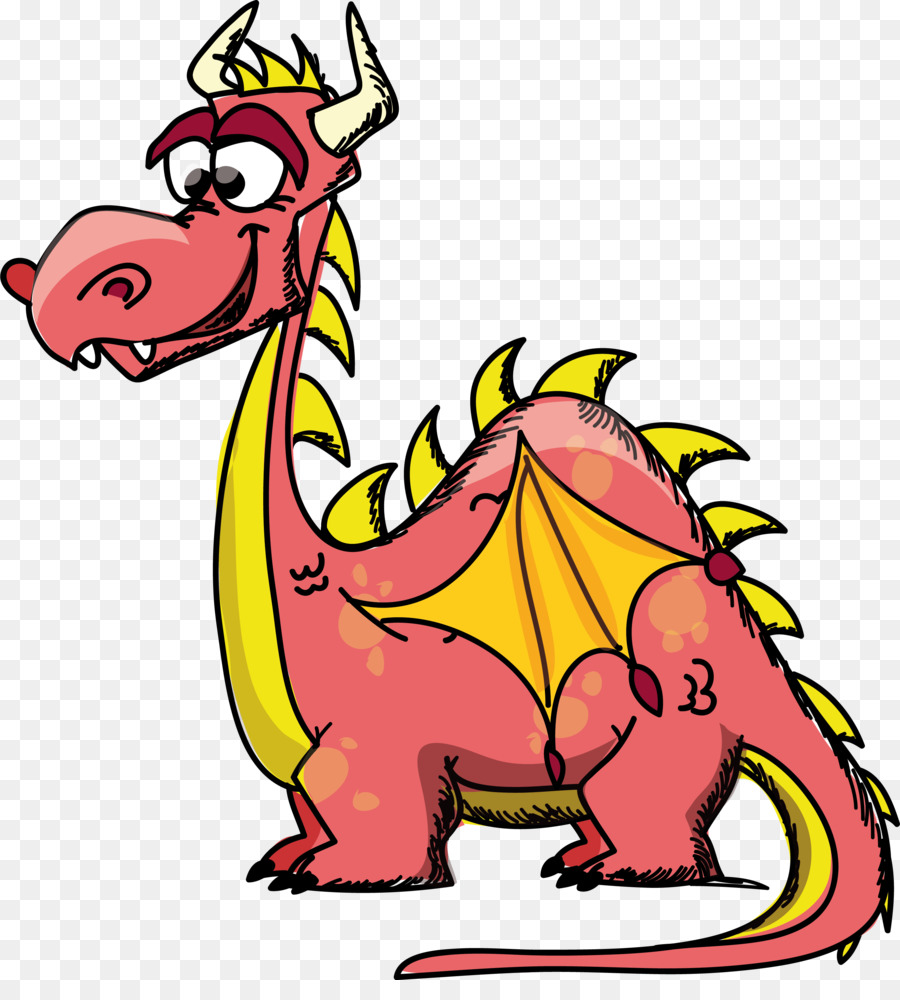 Clip art Free content Openclipart Dragon Image - august cartoon png ...