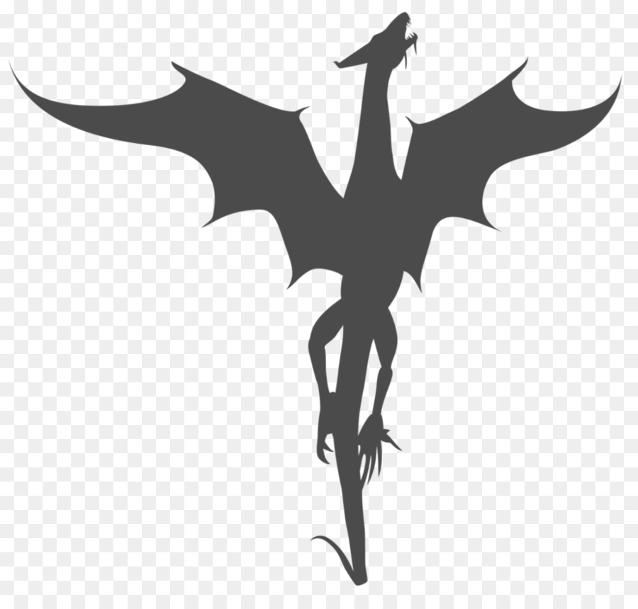 Free Dragon Flying Silhouette, Download Free Dragon Flying Silhouette ...
