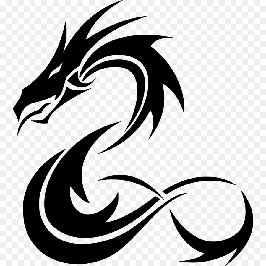 Tattoo artist Dragon Black-and-gray Clip art - dragon png download - 2400*2400 - Free Transparent Tattoo png Download.