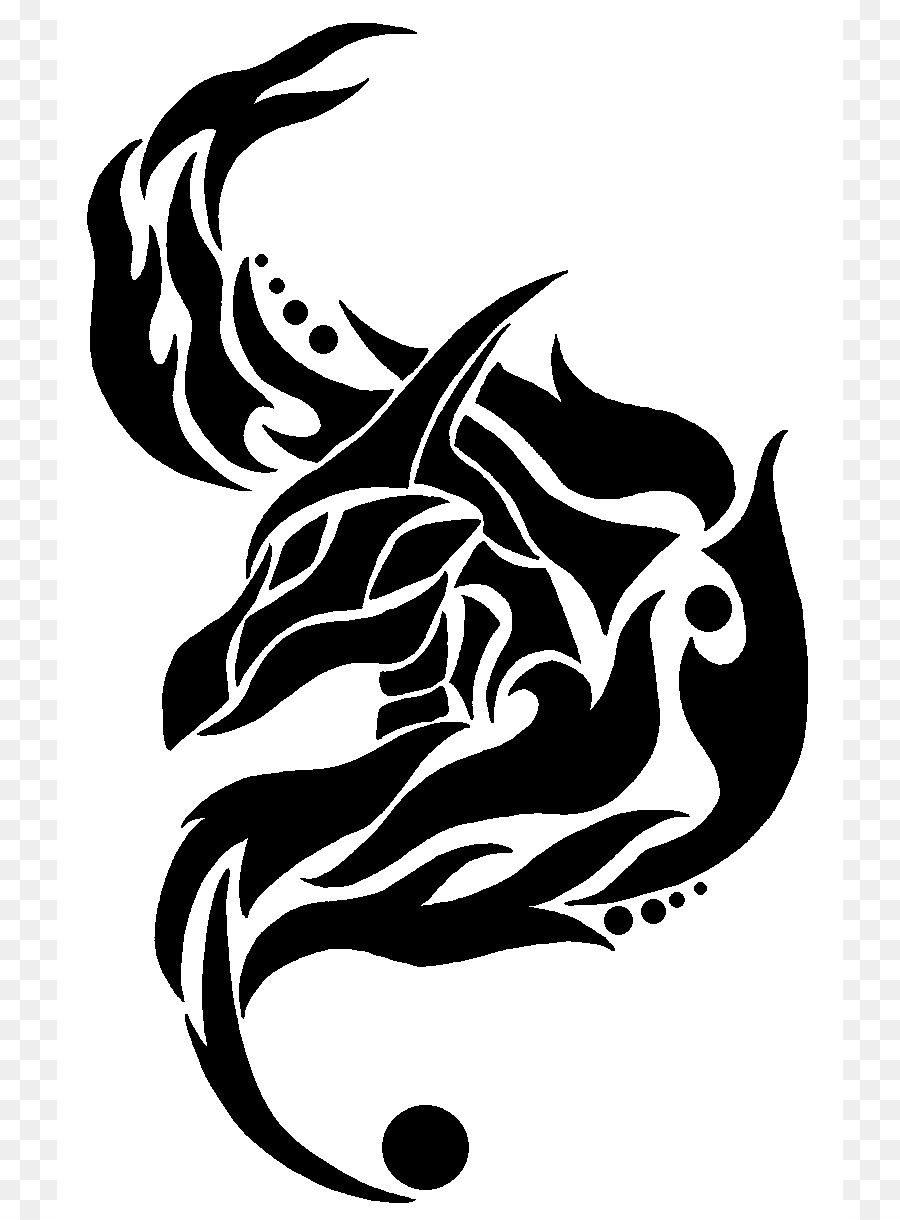 Free Dragon Silhouette Tattoo, Download Free Dragon Silhouette Tattoo ...