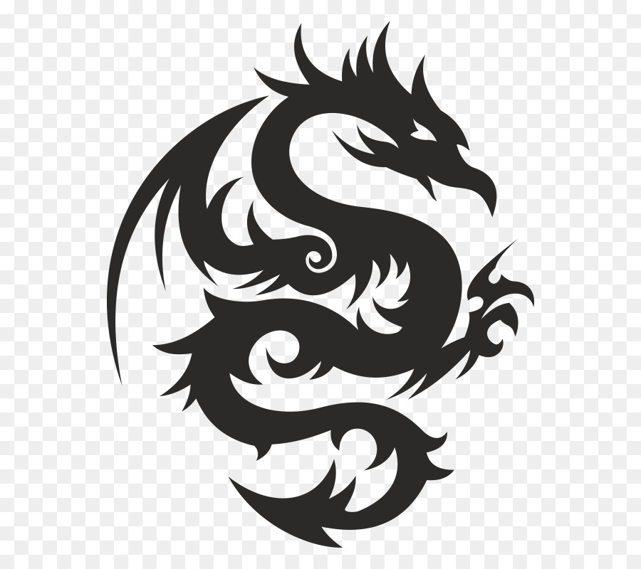 Tattoo Chinese dragon Tribe Image - dragon png download - 800*800 - Free Transparent Tattoo png Download.