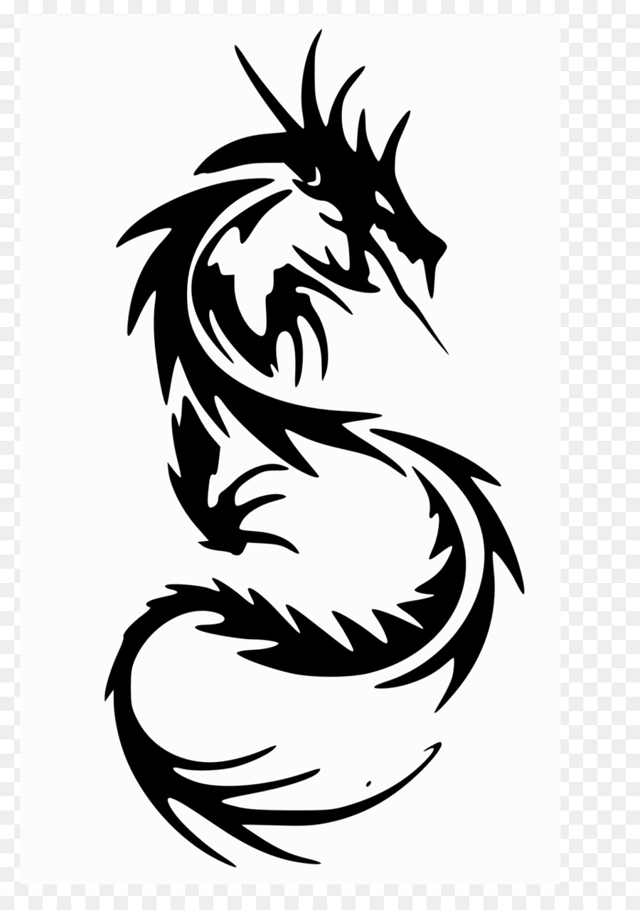 Chinese dragon Tattoo Clip art - dragon png download - 958*1355 - Free Transparent Dragon png Download.