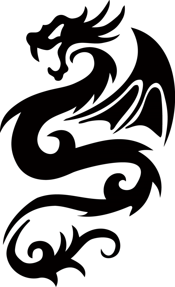 Decal Chinese dragon Tattoo Sticker - dragon png download - 700*1146 ...