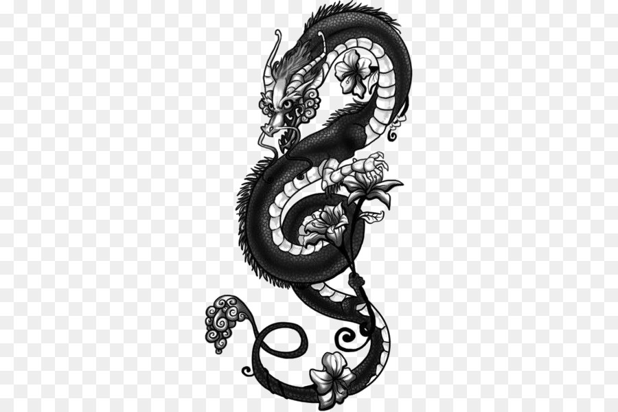 Tattoo Japanese dragon Drawing Chinese dragon - tattoo png sleeve png download - 600*600 - Free Transparent Tattoo png Download.