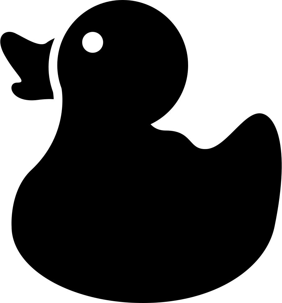 Rubber duck Silhouette Mallard - duck png download - 910*980 - Free ...