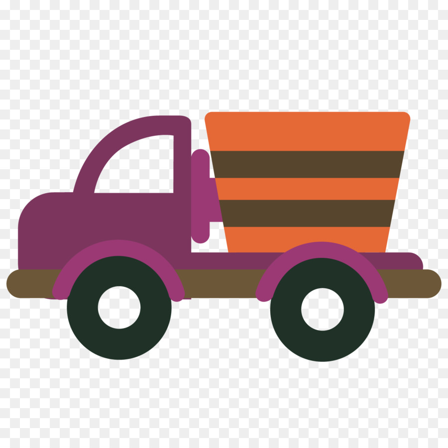 Car Pickup truck Clip art - Vector cartoon pickup truck trolley truck png download - 1501*1501 - Free Transparent Car png Download.