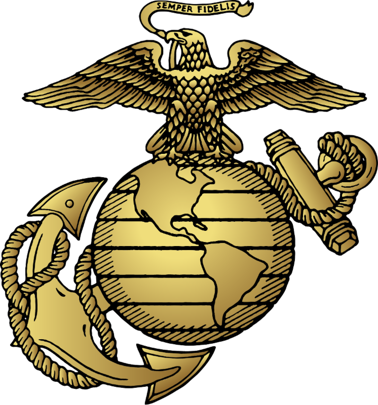 United States Marine Corps Eagle, Globe, and Anchor Marines Military ...