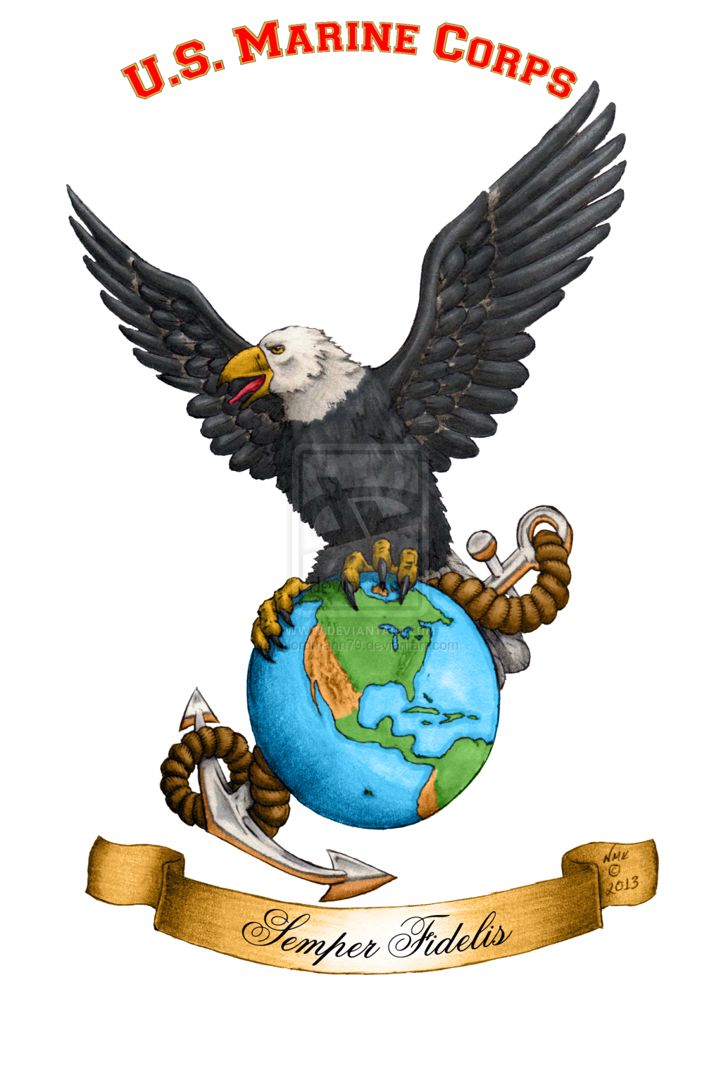 Eagle, Globe, and Anchor United States Marine Corps Marines - eagle png ...