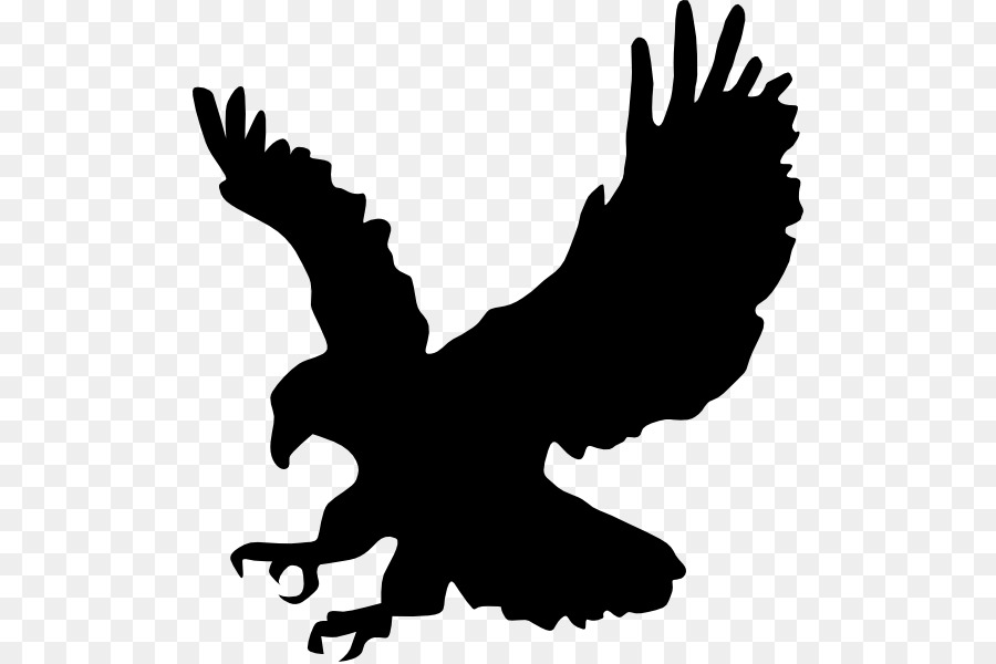 Bald Eagle Silhouette Clip art - eagle png download - 552*598 - Free Transparent Bald Eagle png Download.