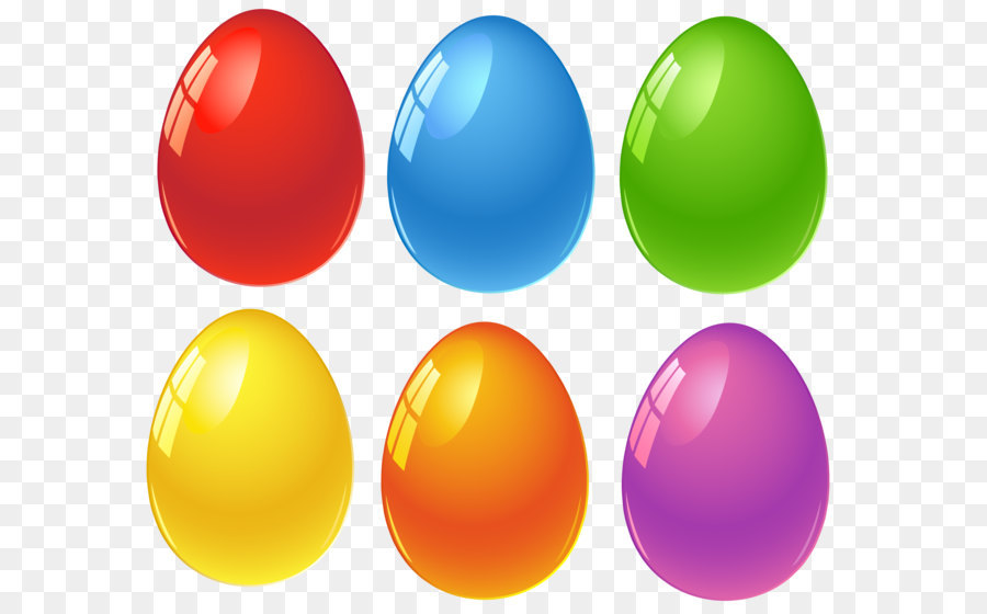 Red Easter egg Clip art - Colored Easter Eggs PNG Clipart png download - 3162*2707 - Free Transparent Easter Bunny png Download.
