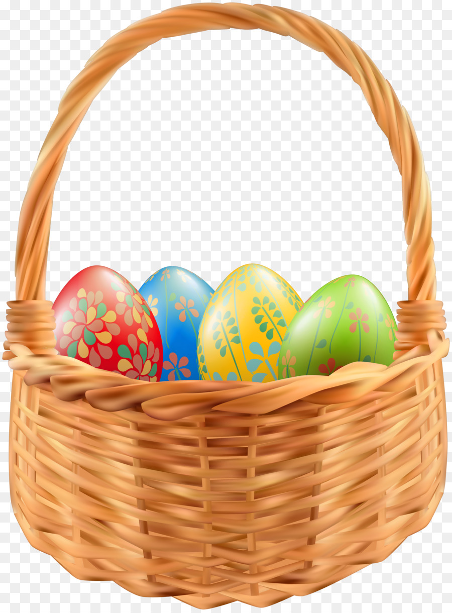 Easter egg Easter basket Clip art - Basket png download - 4435*6000 - Free Transparent Easter Egg png Download.