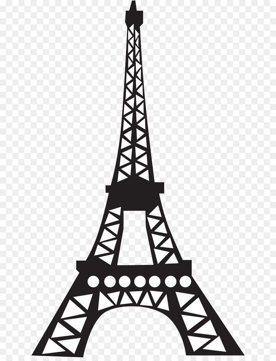 Eiffel Tower Clip art - Eiffel Tower Silhouette Transparent PNG Clip ...