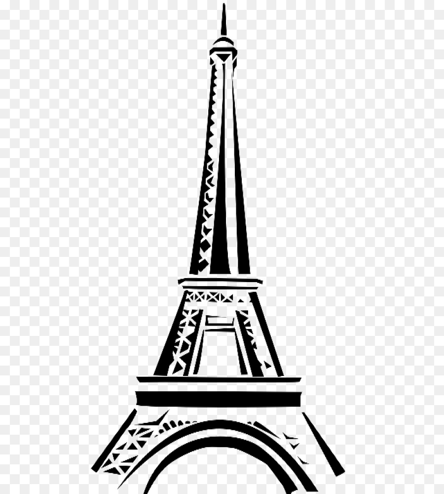 Free Eiffel Tower Silhouette Vector, Download Free Eiffel Tower ...