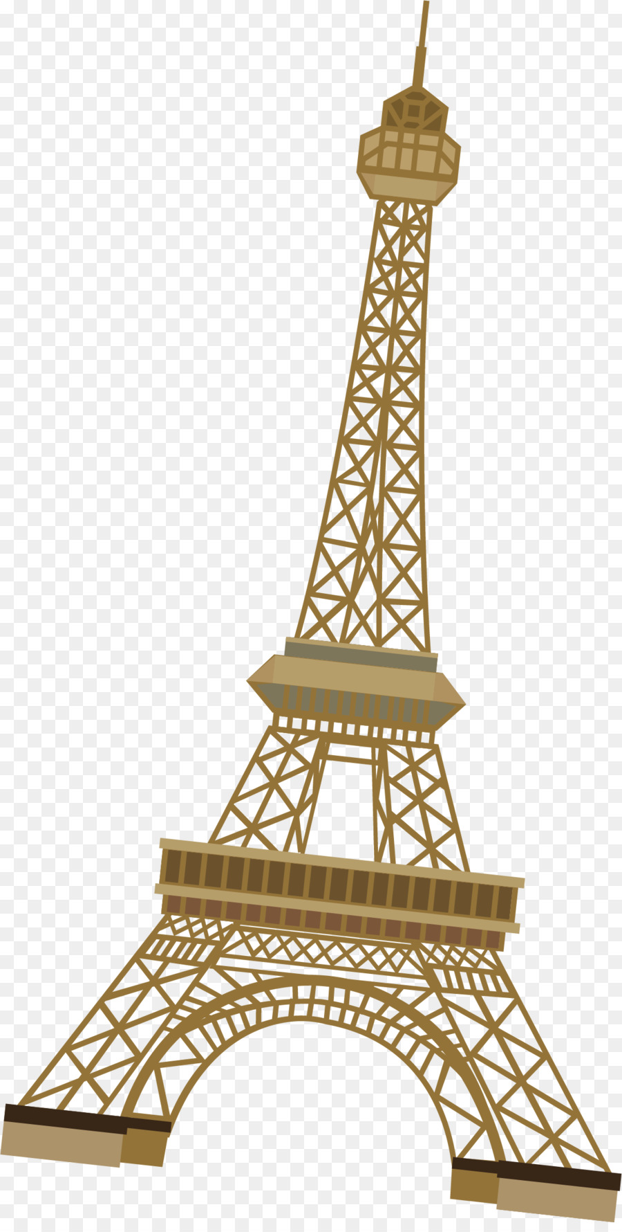 Eiffel Tower Euclidean vector - Paris Tower vector png download - 1211*2376 - Free Transparent Eiffel Tower png Download.