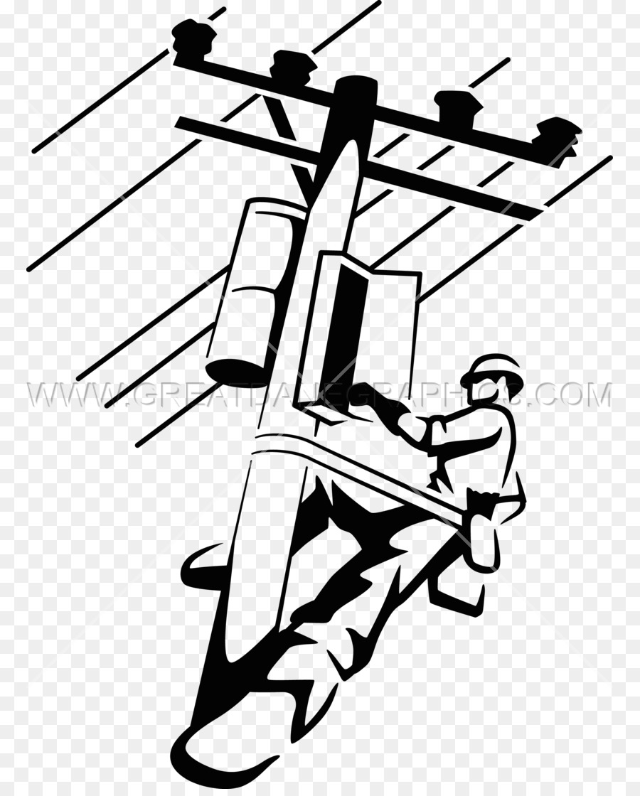 Lineworker Electricity Drawing Clip art - electrician vector png download - 825*1110 - Free Transparent Lineworker png Download.