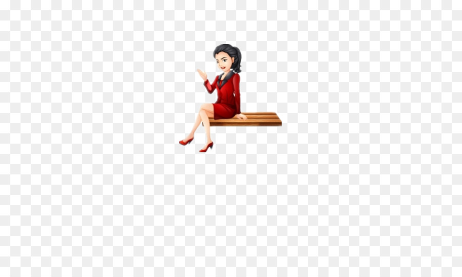 Woman Illustration - Elegant women in the workplace png download - 400*533 - Free Transparent  png Download.
