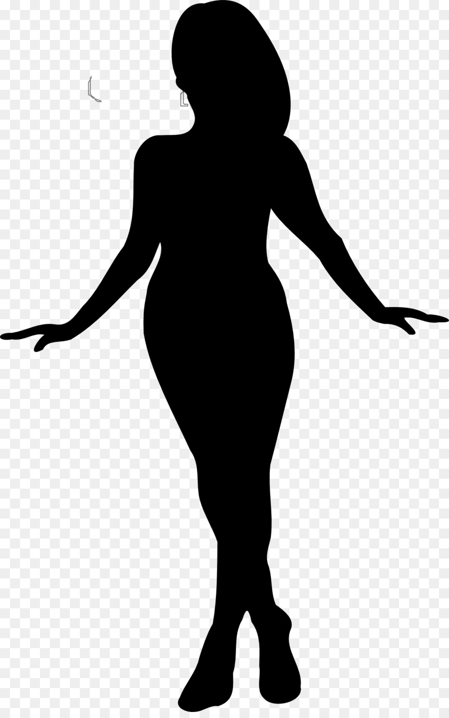 Free Elegant Lady With Hat Silhouette, Download Free Elegant Lady With ...